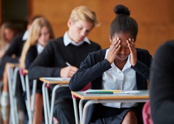 Does educational strain hurt younger individuals’s psychological well being?