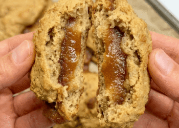 Apple Pie Peanut Butter Protein Cookies [gluten-free + dairy-free] • Wholesome Helper