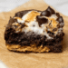 Chocolate Fluffernutter Protein Brownies [grain-free + no added sugar] • Wholesome Helper