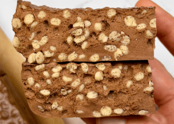 Nestle Crunch Marshmallow Protein Bars [sugar-free + grain-free] • Wholesome Helper