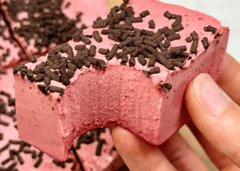 VIRAL Purple Velvet Marshmallow Protein Bars [sugar-free + low-carb] • Wholesome Helper