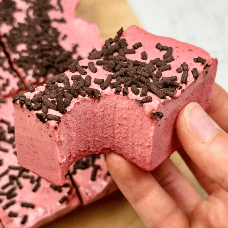 VIRAL Purple Velvet Marshmallow Protein Bars [sugar-free + low-carb] • Wholesome Helper
