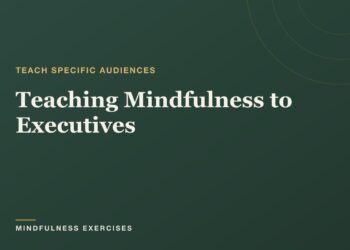 Educating Mindfulness to Executives: A Trainer’s Information