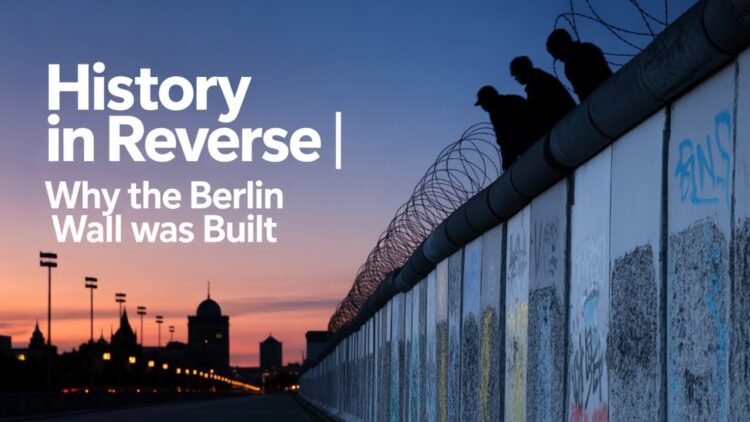 Historical past in Reverse: The Berlin Wall Fell – However Why Was It Constructed?