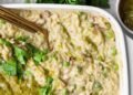 Dump-and-Bake Hen Pesto Orzo Recipe