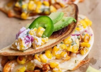 Baked Avenue Corn Rooster Tacos (Crispy & Tacky)
