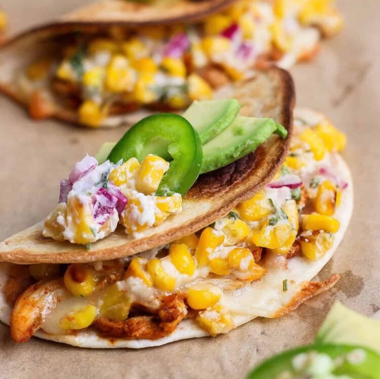 Baked Avenue Corn Rooster Tacos (Crispy & Tacky)