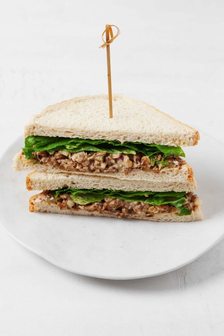 Simple Lentil Sandwich Filling
