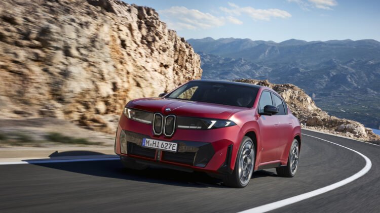 The brand new BMW iX4 is the X4 reborn as an EV